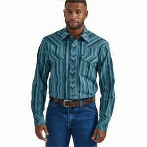 Wrangler Western Shirt – Men’s Large Tall - NWOT